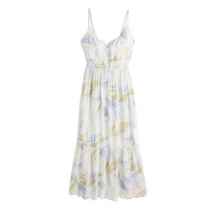 Abercrombie & Fitch Easy Waist Midaxi Dress